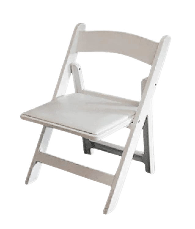 Garden Chairs White - $2.99